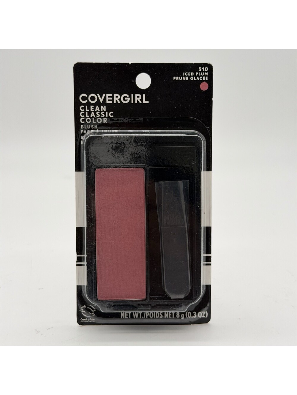 CoverGirl Clean Classic Color Blush 510 Iced Plum 0.3 oz NEW Sealed Vintage